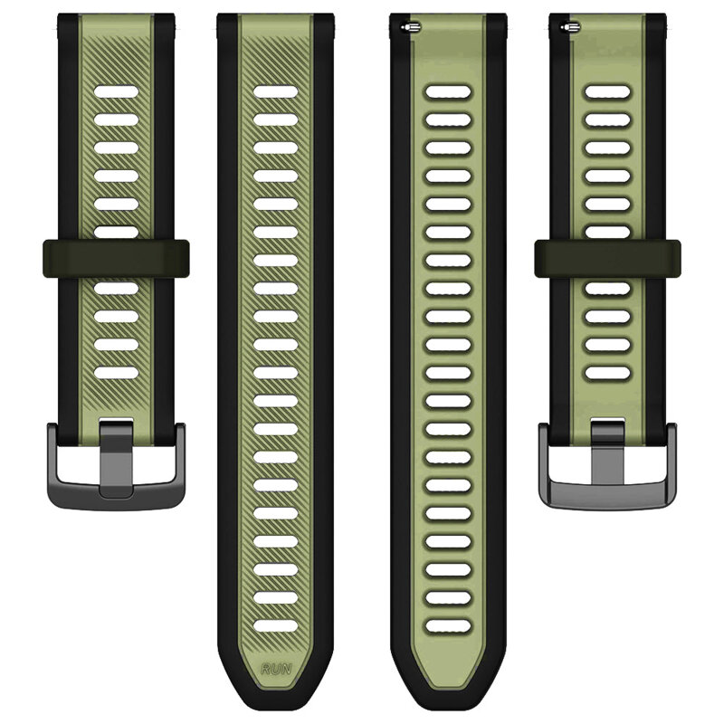 Curea Withings Steel HR 36mm Techsuit, kaki, W053