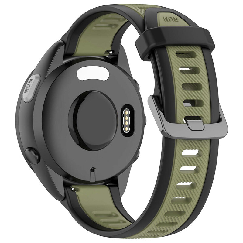 Curea Huawei Watch GT 5 Pro 42mm Techsuit, kaki, W053