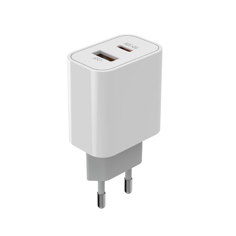 Incarcator priza Quick Charge cu 2 porturi ColorWay, 3A, alb
