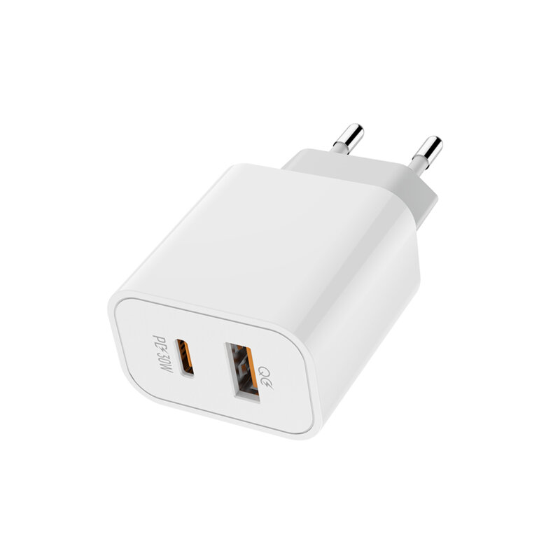 Incarcator priza Quick Charge cu 2 porturi ColorWay, 3A, alb