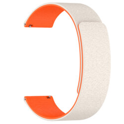 Curea Amazfit Bip Lite Techsuit, bej / portocaliu, W074
