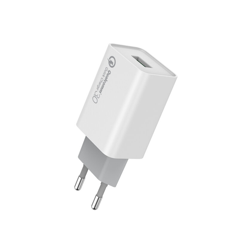 Incarcator priza USB 18W cu cip inteligent ColorWay, alb