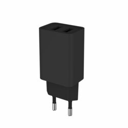 Incarcator retea dublu USB 10W ColorWay, 2.1A, negru