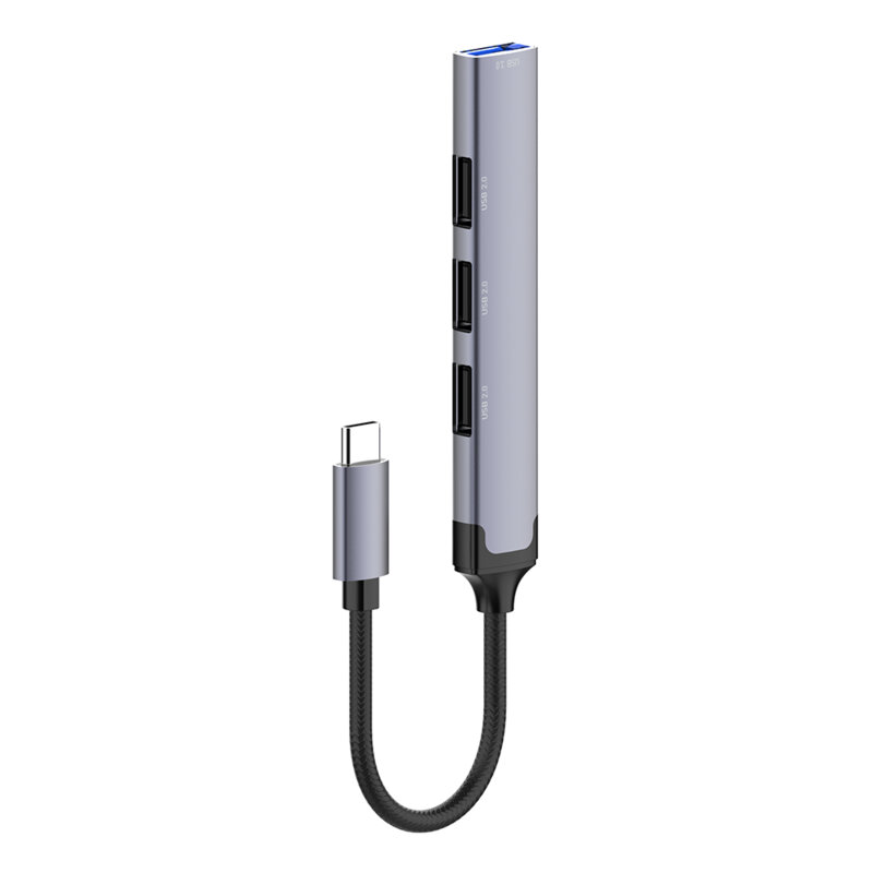 Docking Station 4x USB cu cablu Type-C ColoWay, 5Gps, argintiu