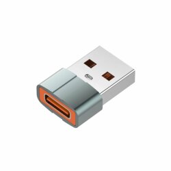 Adaptor Type-C la USB pentru PC / laptop ColorWay, 3A, argintiu