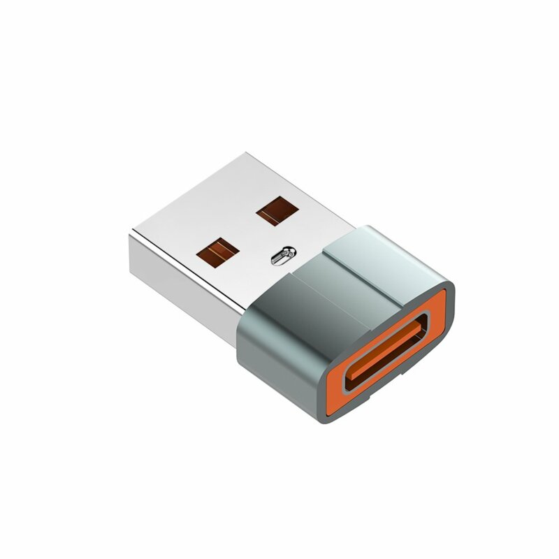 Adaptor Type-C la USB pentru PC / laptop ColorWay, 3A, argintiu