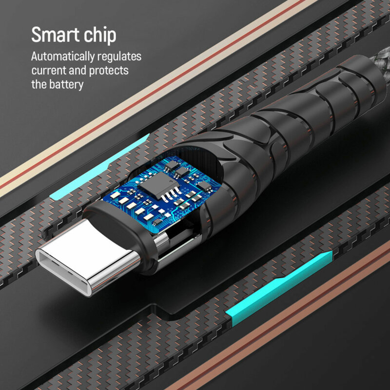 Cablu de date Type-C 65W Fast Charge ColorWay, 1m, gri