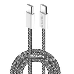Cablu de incarcare MacBook Pro 60W Fast Charge ColorWay, 1m, negru
