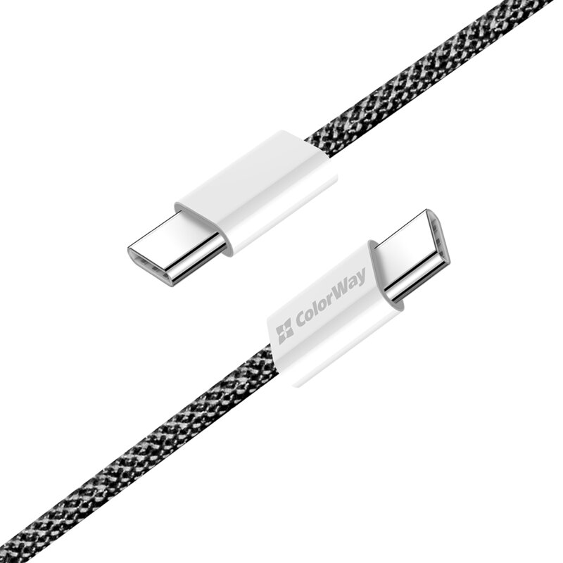 Cablu de incarcare MacBook Pro 60W Fast Charge ColorWay, 1m, negru