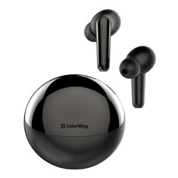 Casti wireless in-ear, touch control ColorWay TWS-3, 350mAh, negru