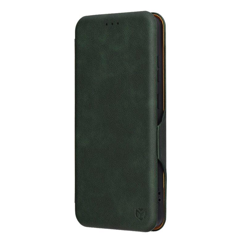 Husa 360° OnePlus 13R Techsuit Safe Wallet Plus, verde