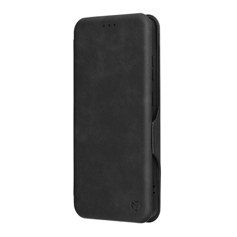 Husa 360° OnePlus 13R Techsuit Safe Wallet Plus, negru