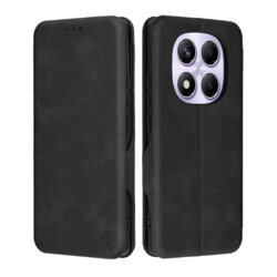 Husa 360° Xiaomi Redmi Note 14 Pro 4G Techsuit Safe Wallet Plus, negru