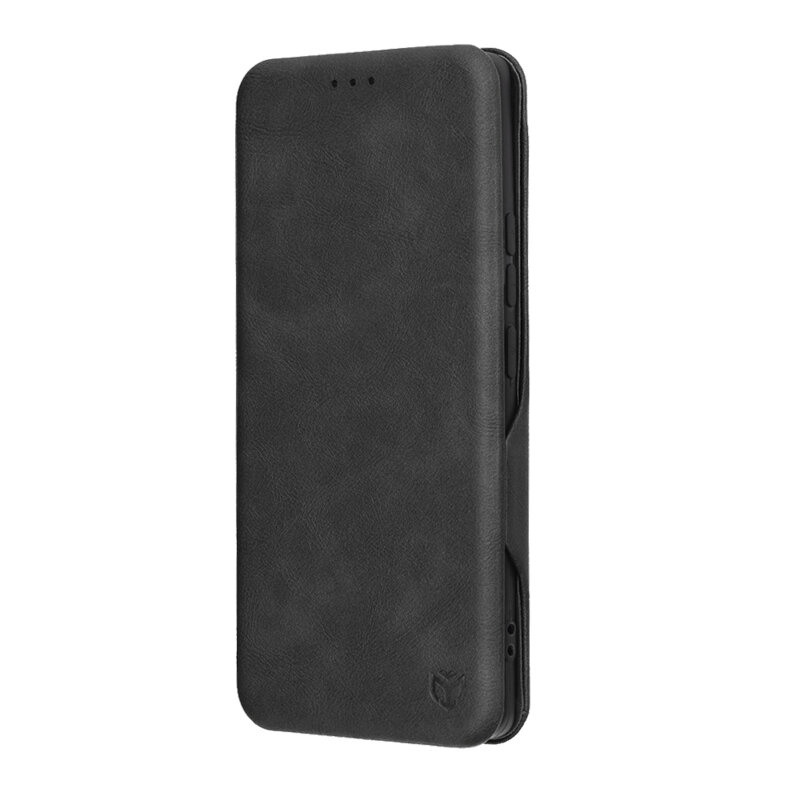 Husa 360° Xiaomi Redmi Note 14 Pro 4G Techsuit Safe Wallet Plus, negru