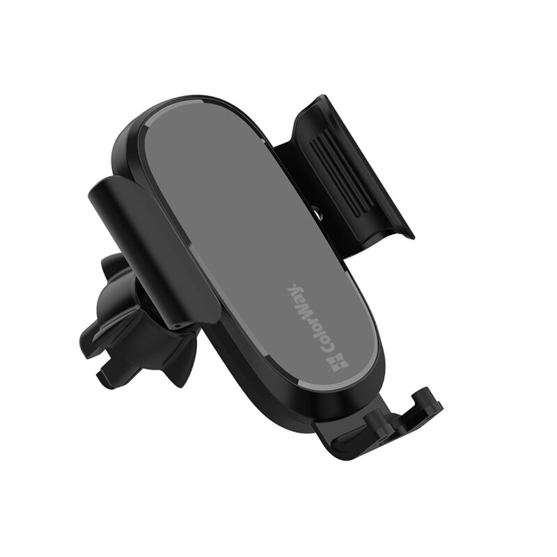 Suport auto telefon 15W ColorWay Gravity, pentru grila de ventilatie