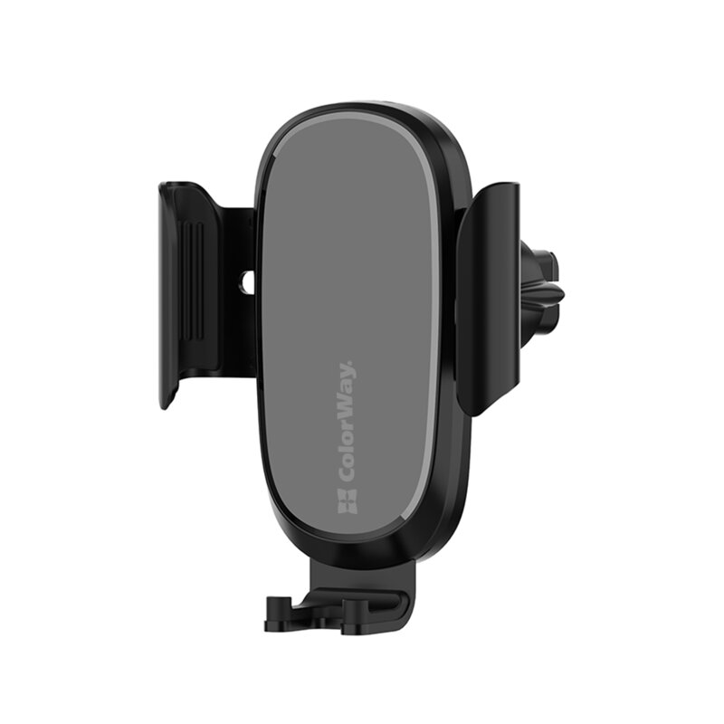Suport auto telefon 15W ColorWay Gravity, pentru grila de ventilatie
