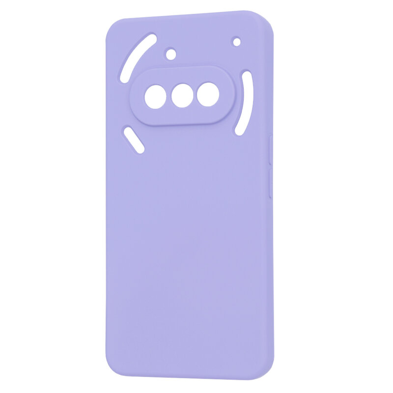 Husa silicon Nothing Phone (3a) Techsuit SoftFlex, violet
