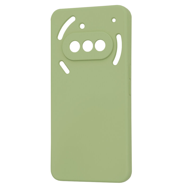 Husa silicon Nothing Phone (3a) Techsuit SoftFlex, verde