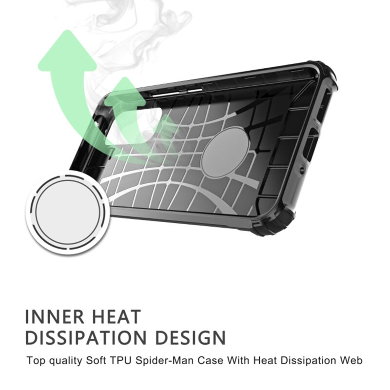 Husa Samsung Galaxy S25 Edge Techsuit Hybrid Armor, negru