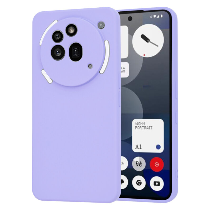 Husa silicon Nothing Phone (3a) Pro Techsuit SoftFlex, violet