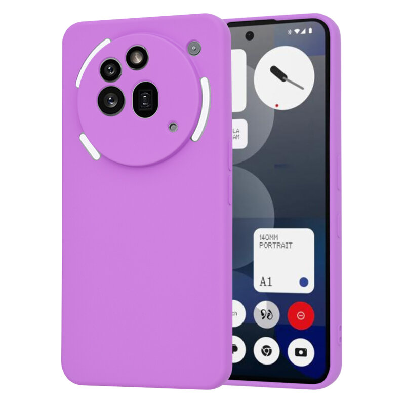 Husa silicon Nothing Phone (3a) Pro Techsuit SoftFlex, mov