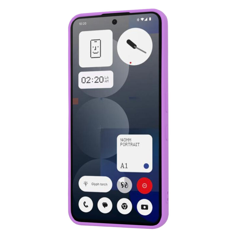 Husa silicon Nothing Phone (3a) Pro Techsuit SoftFlex, mov