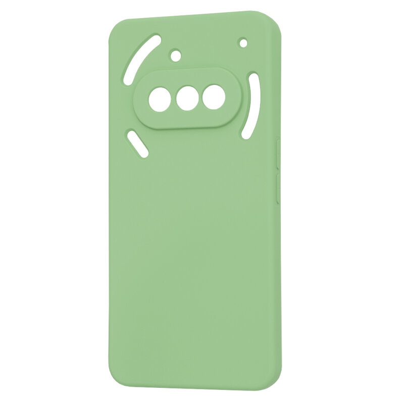 Husa silicon Nothing Phone (3a) Techsuit SoftFlex, verde deschis