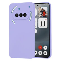 Husa silicon Nothing Phone (3a) Techsuit SoftFlex, violet