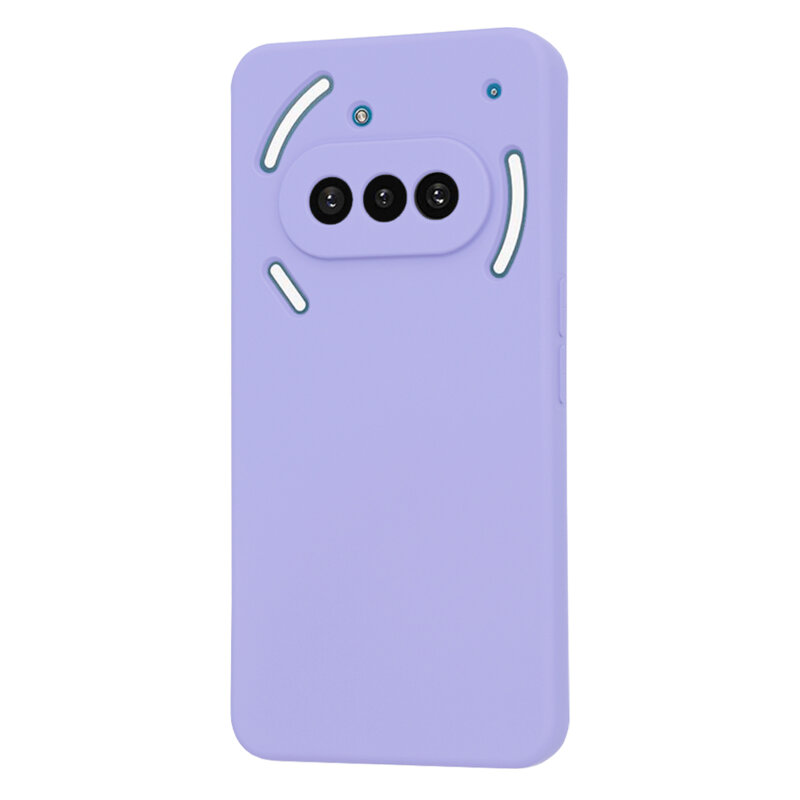 Husa silicon Nothing Phone (3a) Techsuit SoftFlex, violet