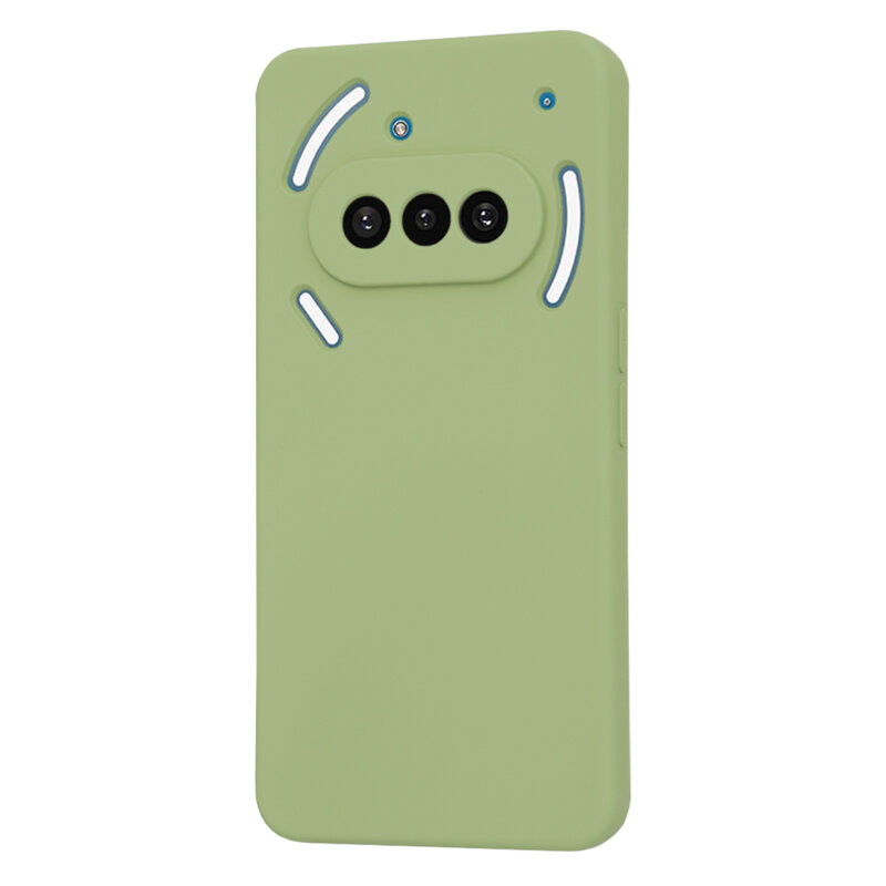 Husa silicon Nothing Phone (3a) Techsuit SoftFlex, verde