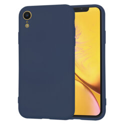 Husa silicon iPhone XR Techsuit SoftFlex, bleumarin