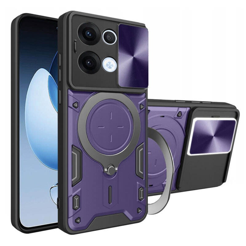 Husa Oppo Reno13 Techsuit CamGuard Pro, mov