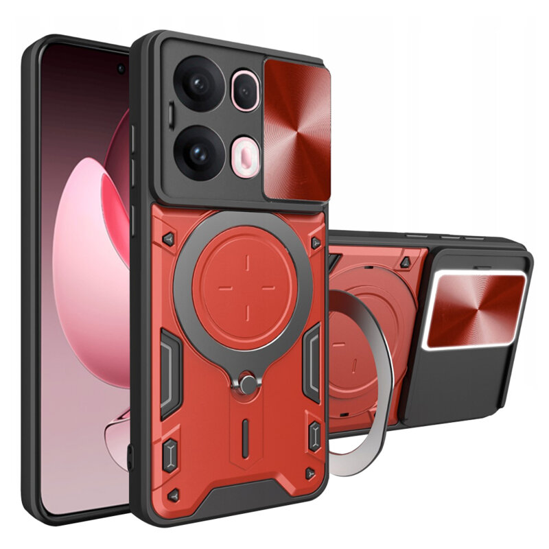 Husa Oppo Reno13 Pro Techsuit CamGuard Pro, rosu
