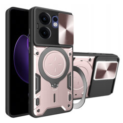 Husa Oppo Reno13 FS 5G Techsuit CamGuard Pro, roz auriu