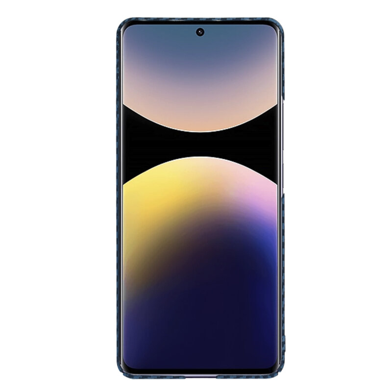 Husa Xiaomi Redmi Note 14 Pro+ 5G Techsuit Carbonite FiberShell, cyan