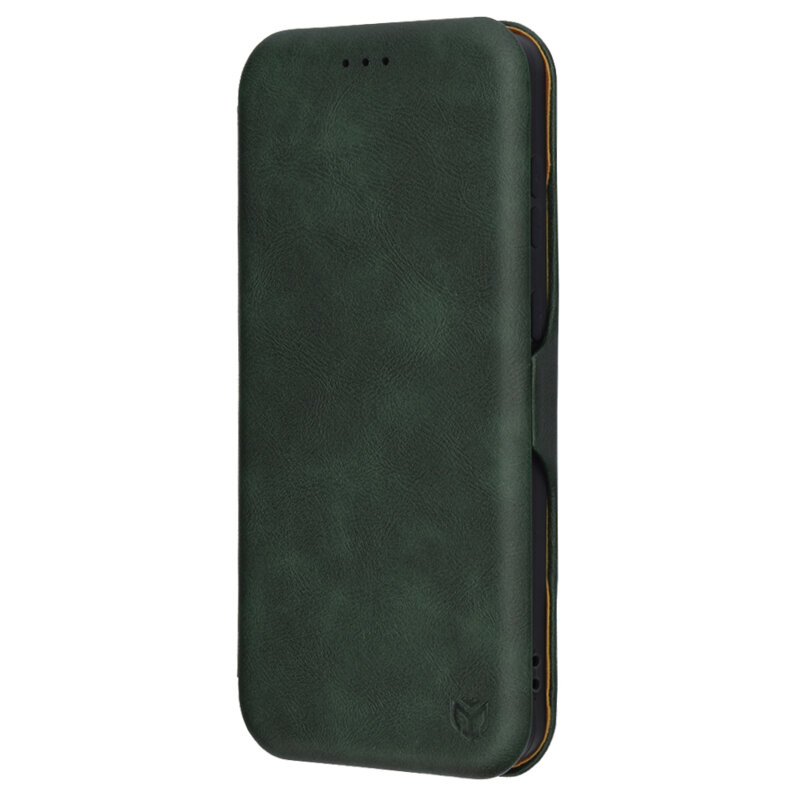 Husa 360° Samsung Galaxy S25 Edge Techsuit Safe Wallet Plus, verde