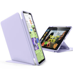 Husa iPad Air 11 (2024) ESR Flip Hybrid Pen, mov
