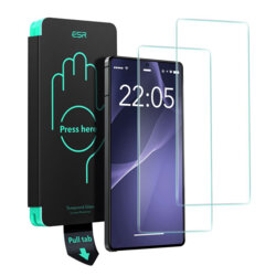 [Pachet 2x] Folie sticla Samsung Galaxy S25 Ultra ESR Tempered Glass, transparenta