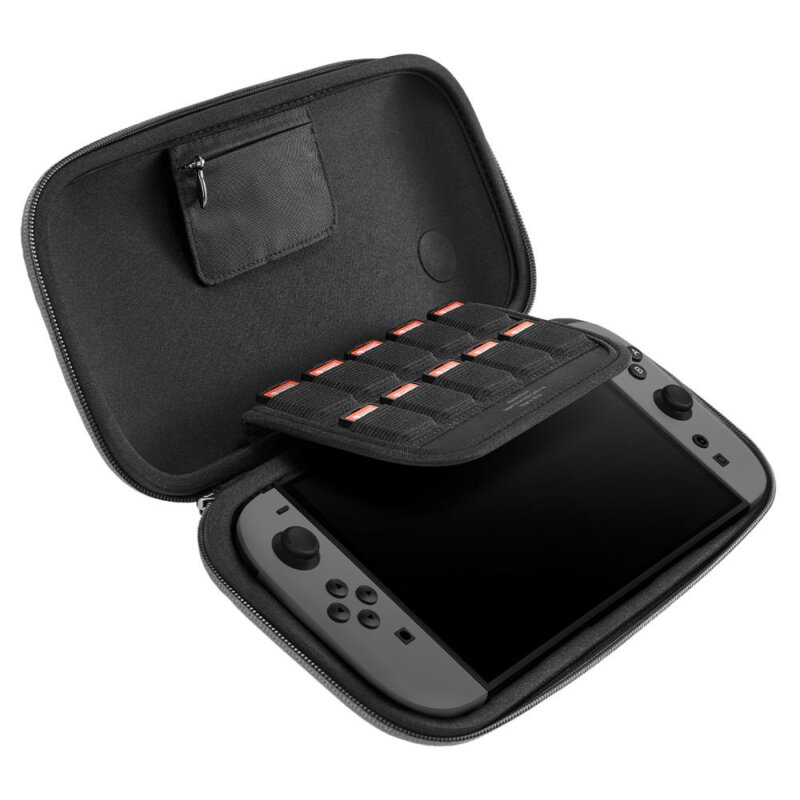 Husa transport consola Nintendo Switch 2 Spigen Klasden, gri