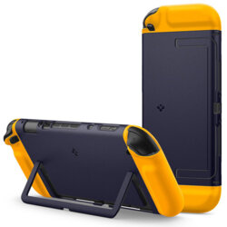 Husa Nintendo Switch 2 cu suport Spigen Nano Pop, bleumarin