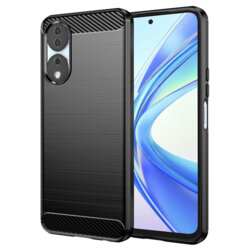 Husa Honor X7b Techsuit Carbon Silicone, negru