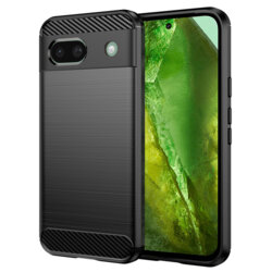 Husa Google Pixel 8a Techsuit Carbon Silicone, negru