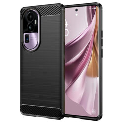 Husa Oppo Reno10 Pro+ Techsuit Carbon Silicone, negru