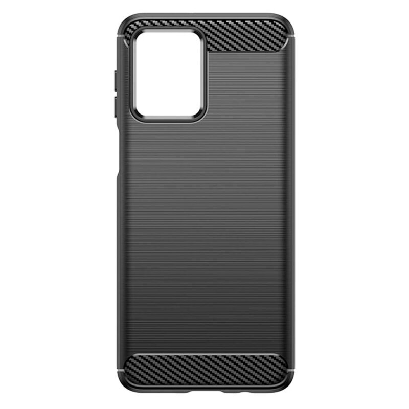 Husa Motorola Moto G64 Techsuit Carbon Silicone, negru