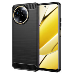 Husa Realme 11 5G Techsuit Carbon Silicone, negru