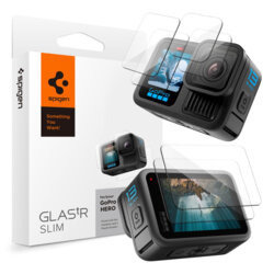 [Pachet 6x] Folie sticla/flexibila GoPro Hero 13 Spigen Glas.tR Slim, clear