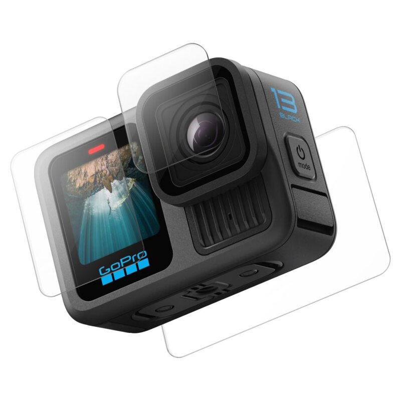 [Pachet 6x] Folie sticla/flexibila GoPro Hero 13 Spigen Glas.tR Slim, clear