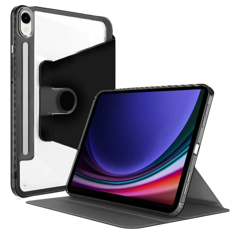 Husa Samsung Galaxy Tab S10 FE Techsuit Crystal Vision, negru