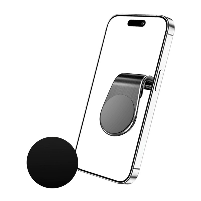 Suport auto magnetic Waterfall Techsuit S7, negru / argintiu