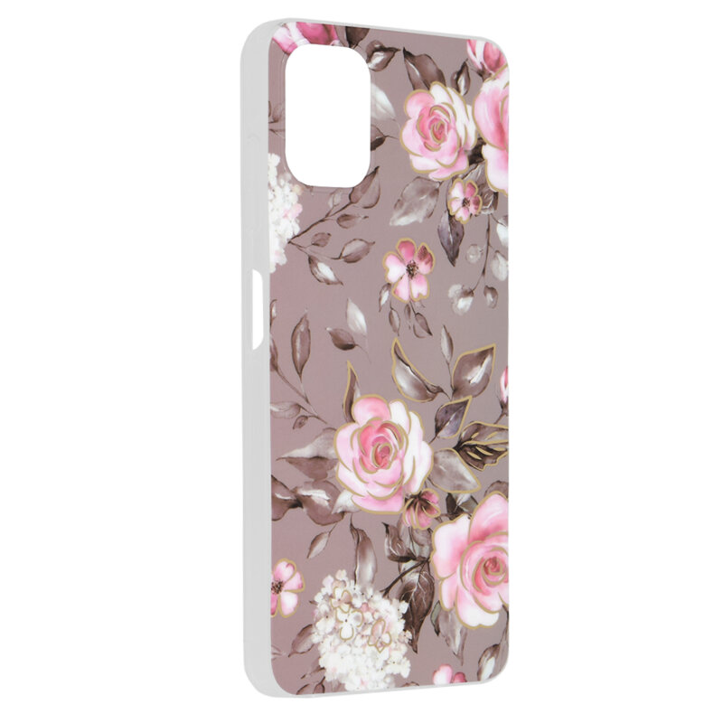 Husa Samsung Galaxy A06 Techsuit Marble, Bloom of Ruth Gray